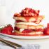 STRAWBERRY CHEESECAKE PANCAKE