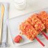 Strawberry Short Cake Waffle Popsicle